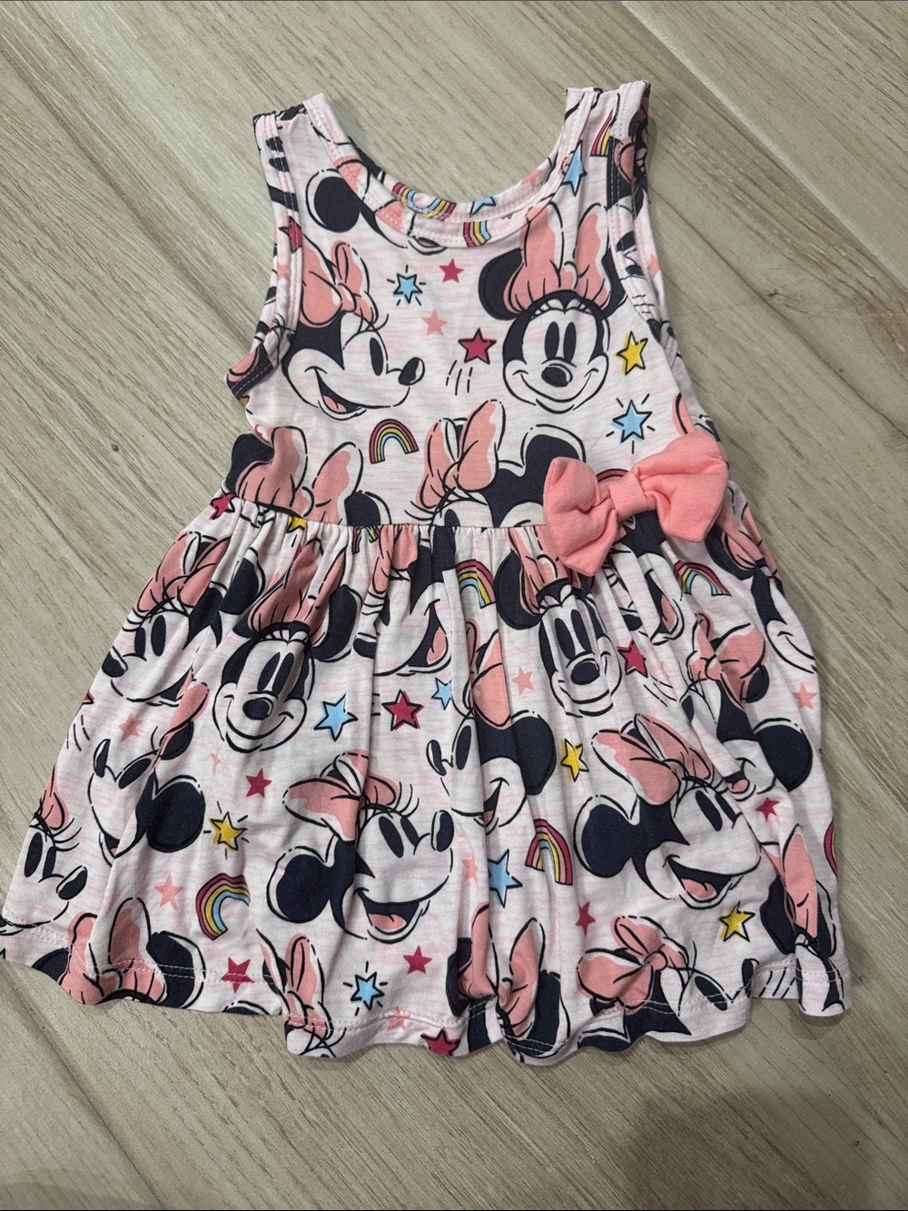 Little Sleepies Disney Minnie Forever Twirl Dress with Bodysuit 6-12 months